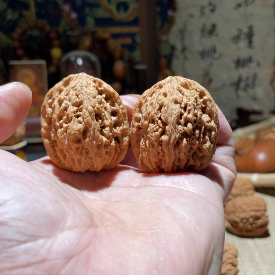 把件文玩核桃涿鹿一代高炮对歪福利对边高5个