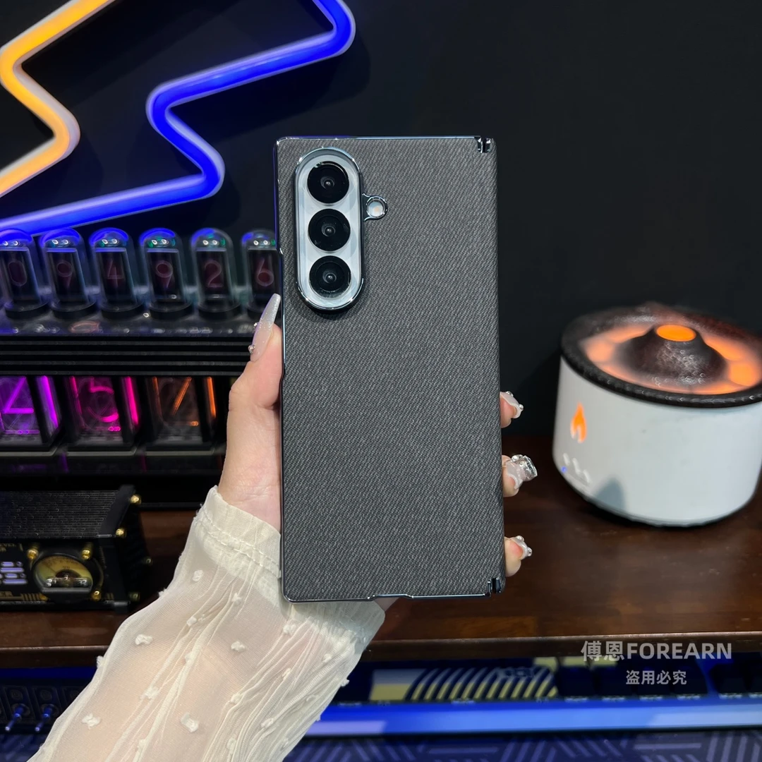 适用于三星ZFold7手机壳fold7折叠屏磁吸男女保护套中轴后壳超薄