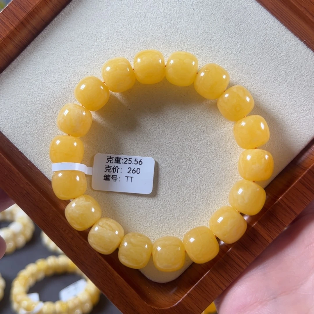 裸石蜜蜡未镶嵌13.3mm焦皮浓蜡橘底花同料老型tt