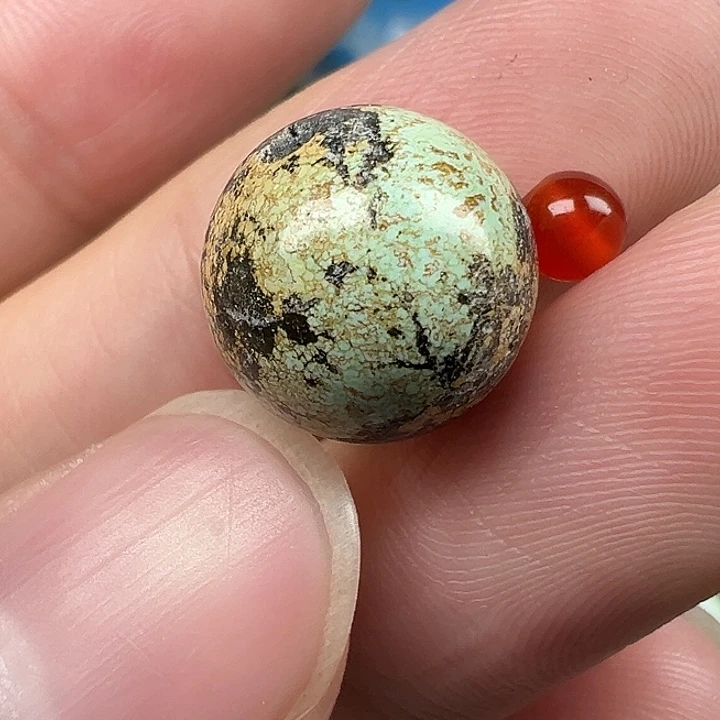 南红玛瑙未镶嵌配饰卡12.6