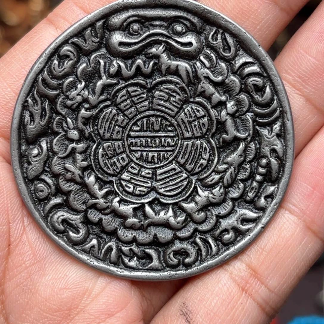 小*宝铜星月菩提吊坠项链