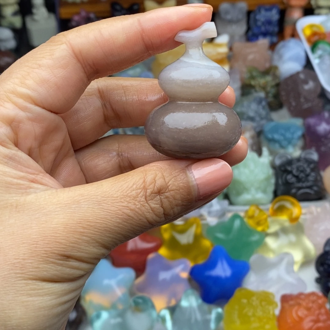 石材手把件 摆件 挂件