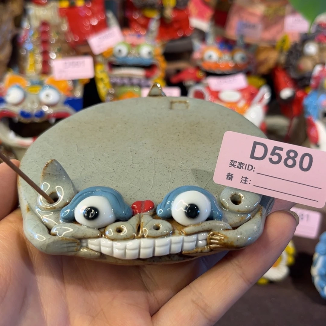 泥塑纯手工茶宠摆件
