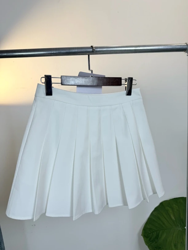 莫 系列超百搭百褶裙半身裙