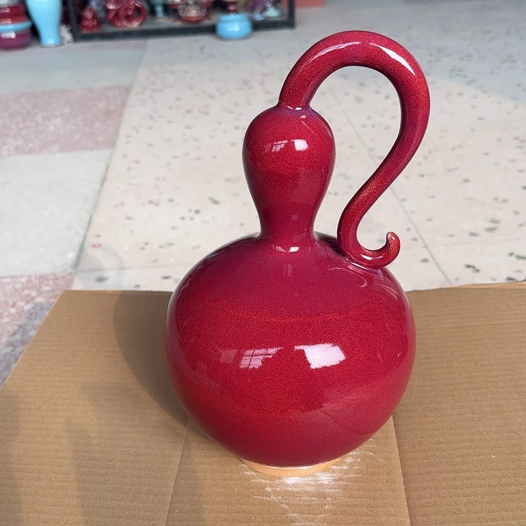 陶摆件郑家钧窑摆件