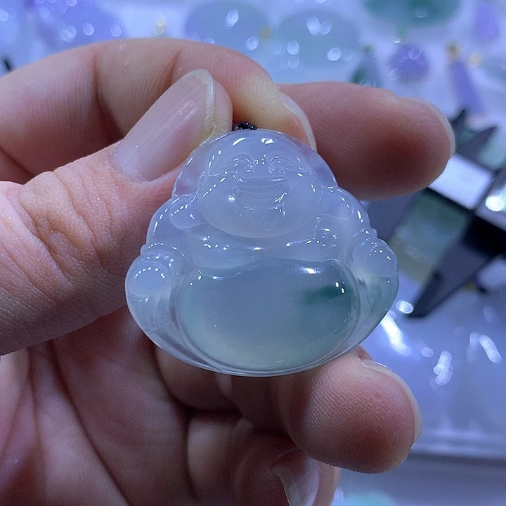 翡翠未镶嵌颈饰天然翡翠A货吊坠