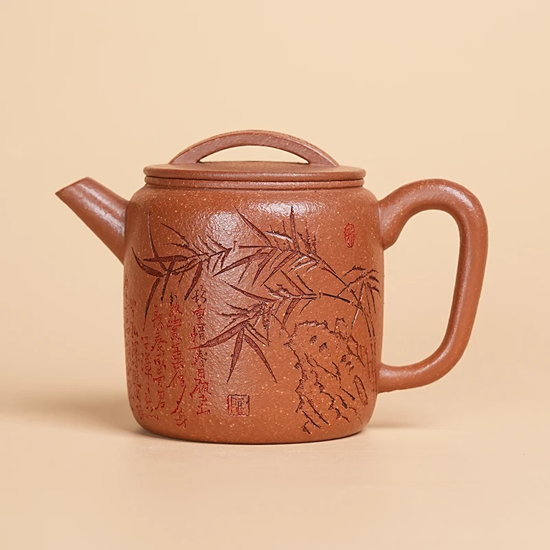 【闪购商品】金降坡高汉瓦家用紫砂壶J192