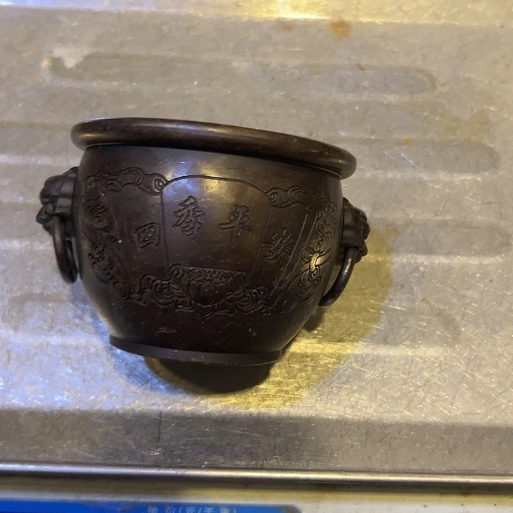 理***想黄铜摆件，文房工艺品摆件