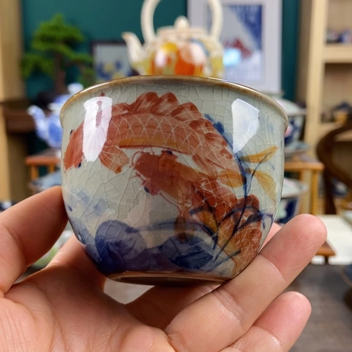 瓷片手工制作工艺精湛等特点为