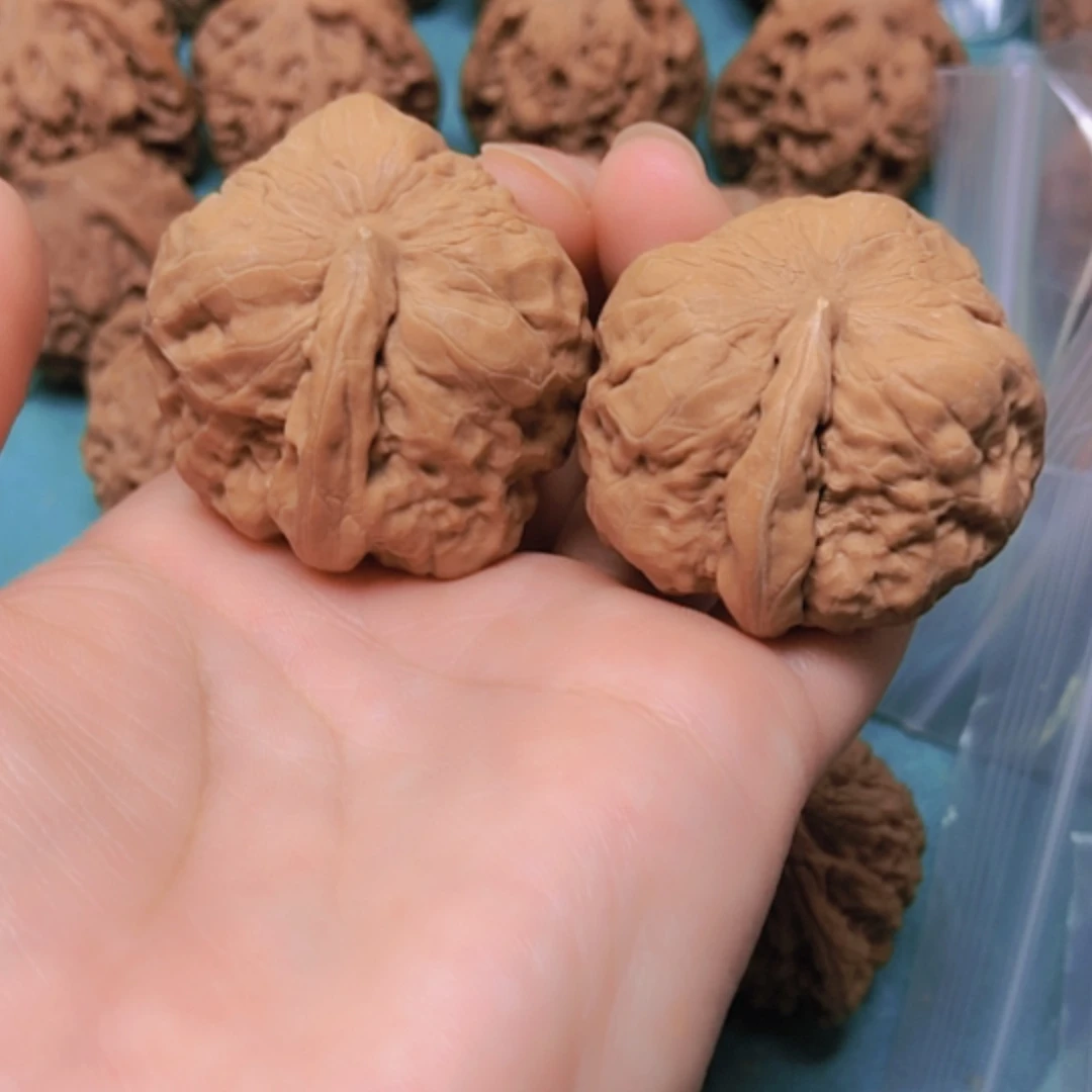 【闪购商品】摆件核桃38蛤蟆头一帆风顺修尖