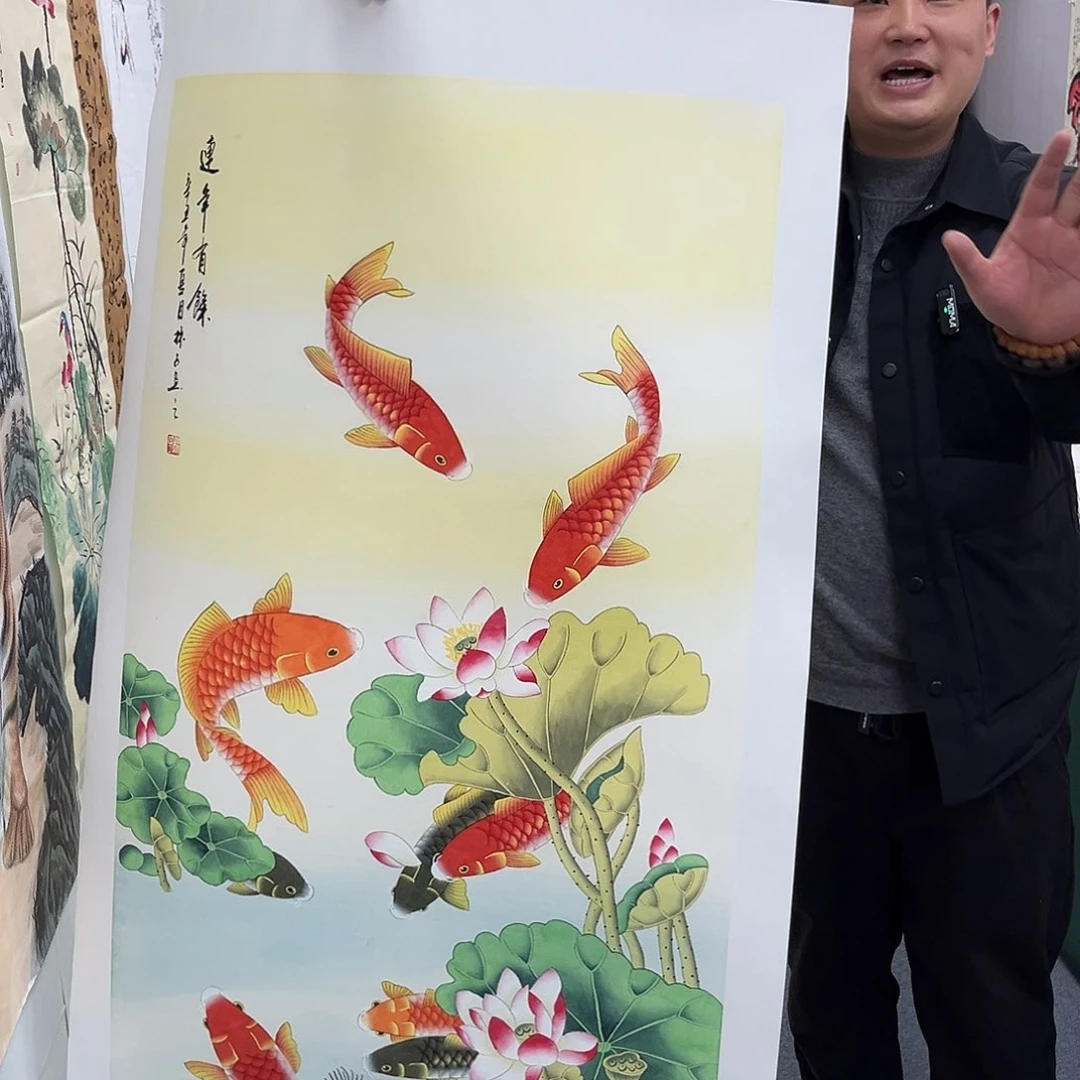 国画宣纸国画纯手绘