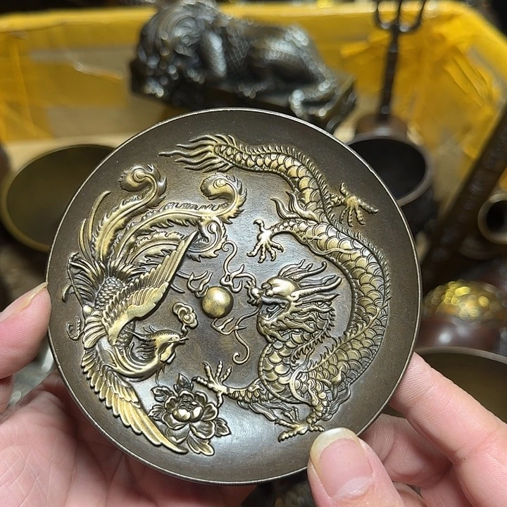 铜器摆件收收藏藏