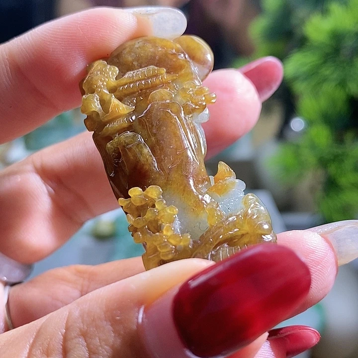 【闪购商品】翡翠挂件未镶嵌山水