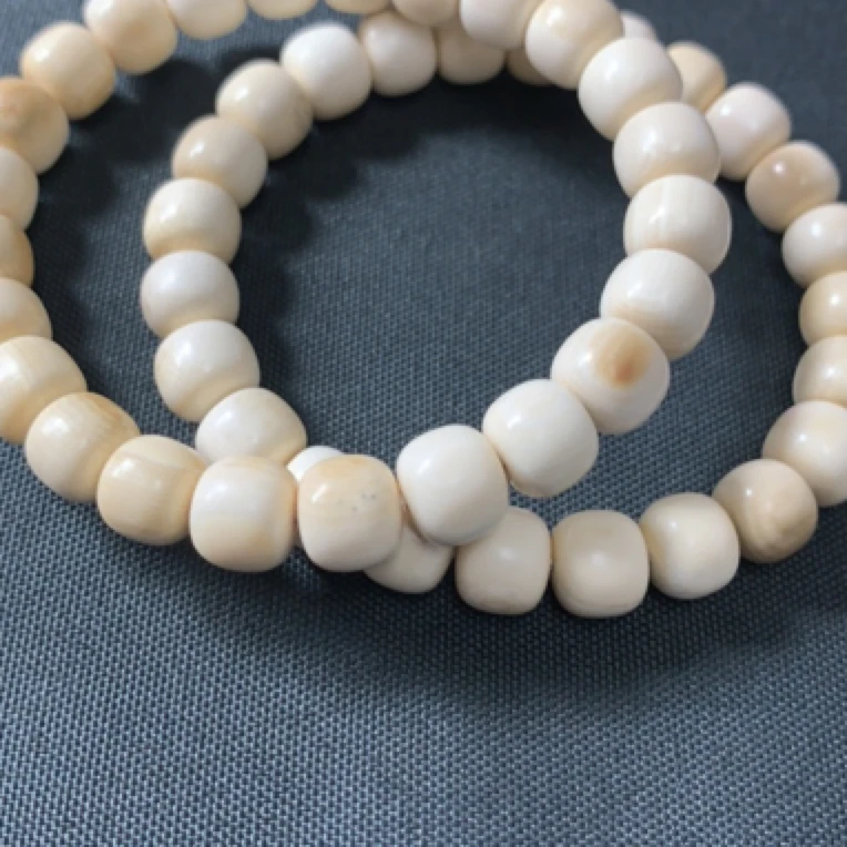 猛犸牙手串10X9微色差天然保真