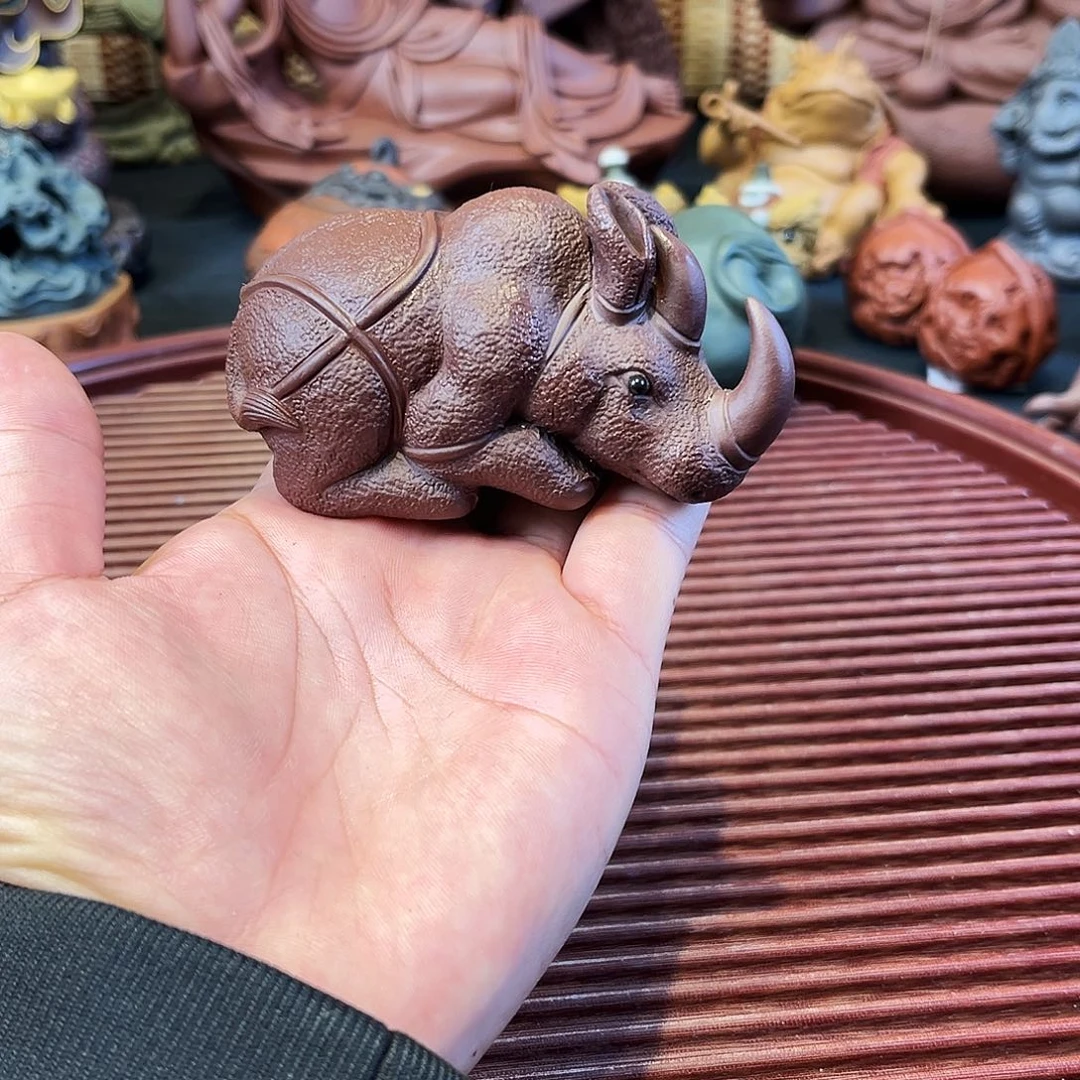 紫砂茶杯高端茶宠系列大水牛