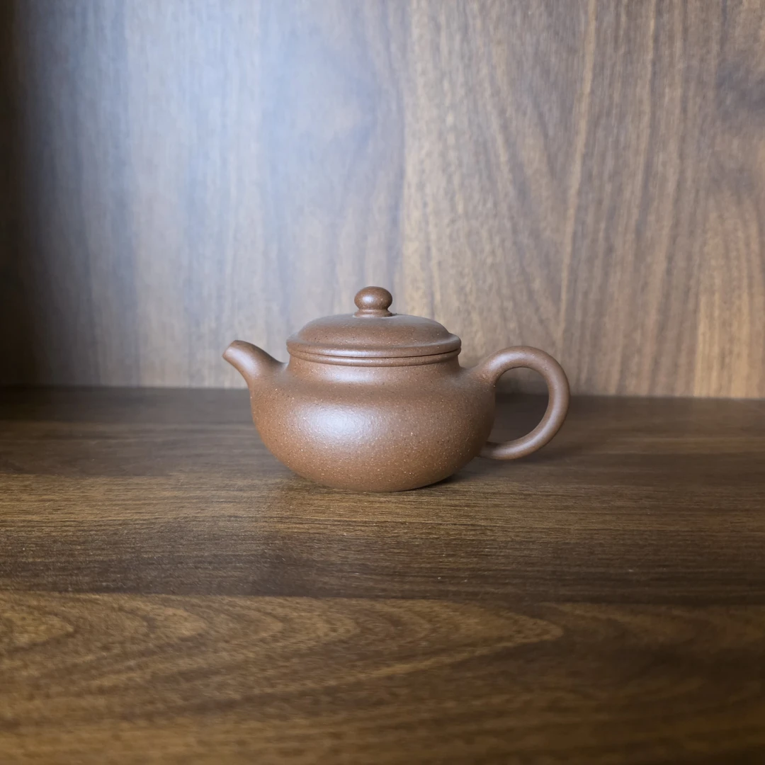 【云水堂—紫砂】原矿紫泥100ml仿古紫砂壶