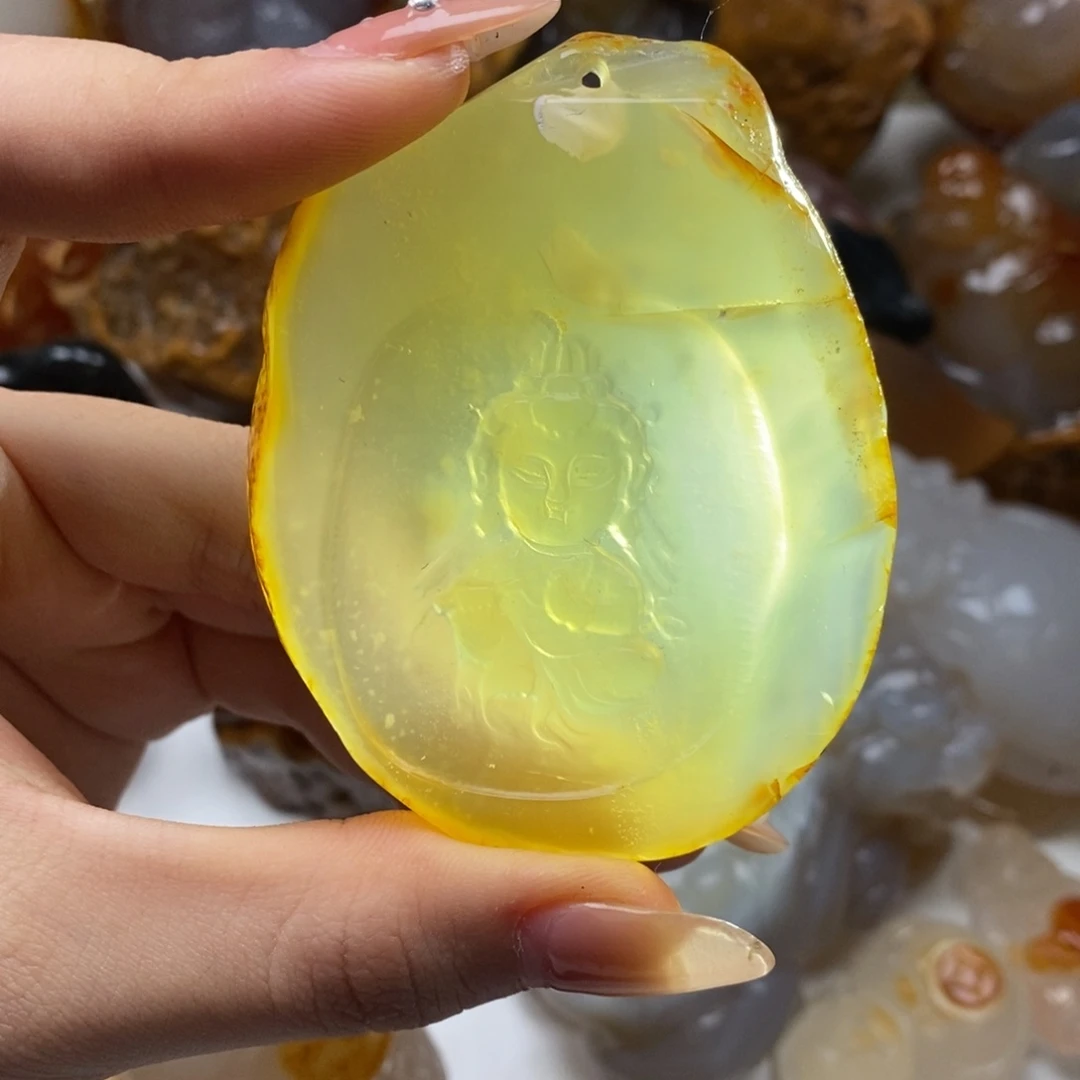 玛瑙/玉髓未镶嵌颈饰