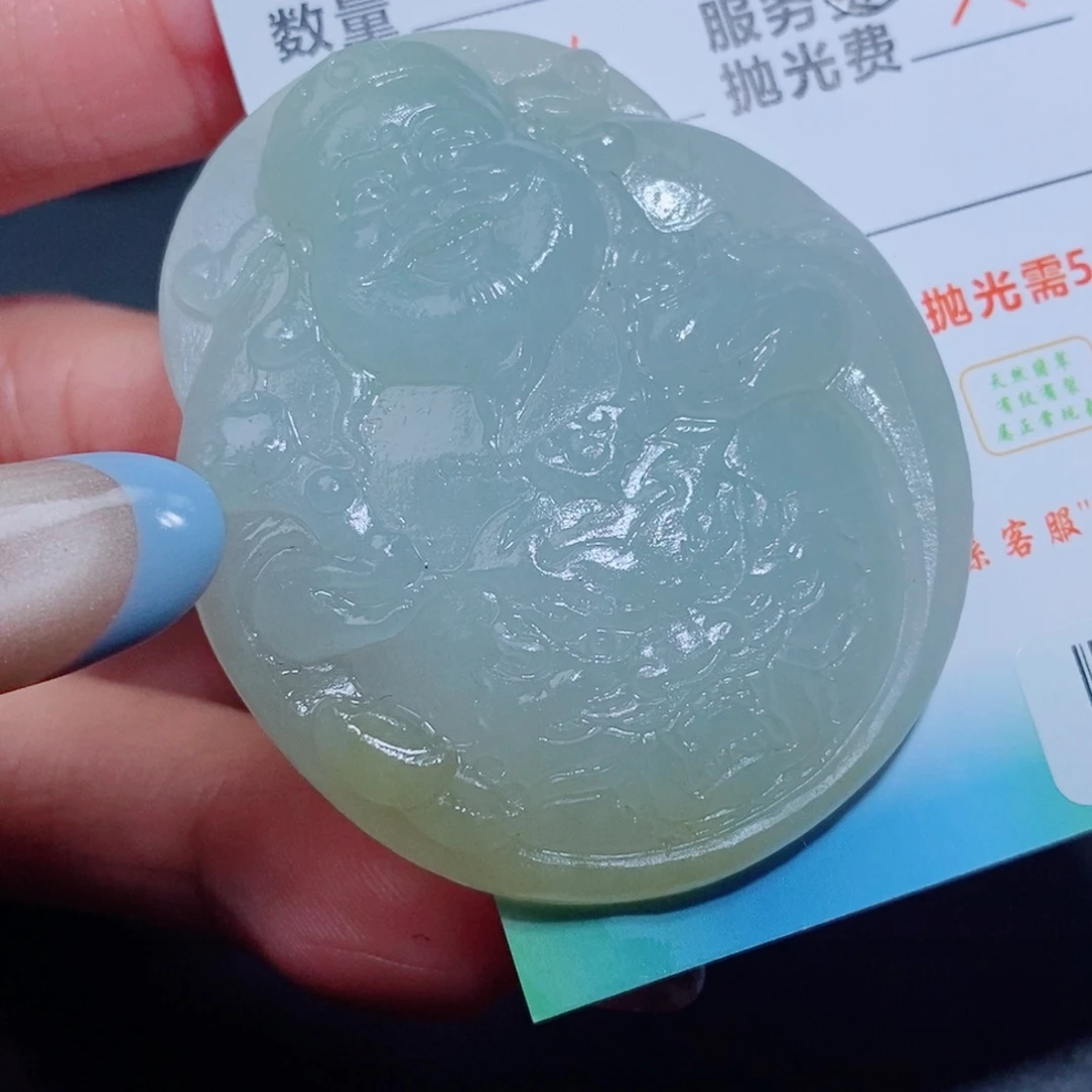 定制翡翠未镶嵌定制毛货翡翠挂件