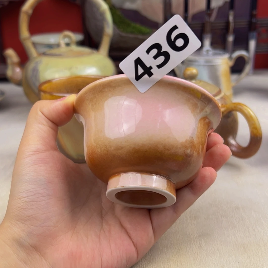 杯纯手工柴烧主人杯