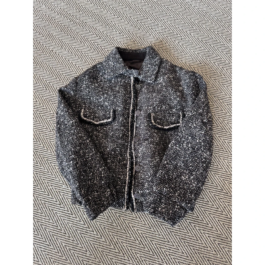 GRACE GARDEN小香风粗花呢外套MF4L2904