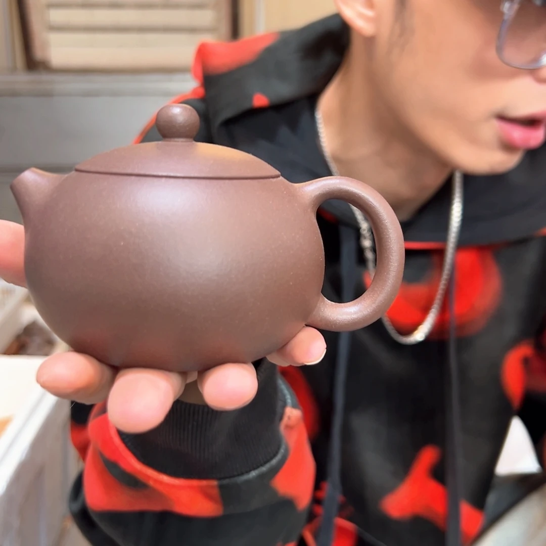 紫砂茶壶底槽清西施瑕