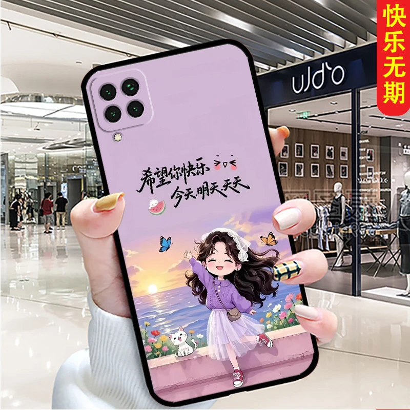 适用华为Nova6se手机壳JNY-AL00硅胶软壳全包边女新款卡通防摔潮