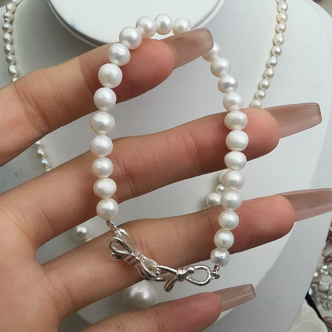 淡水珍珠未镶嵌颈饰