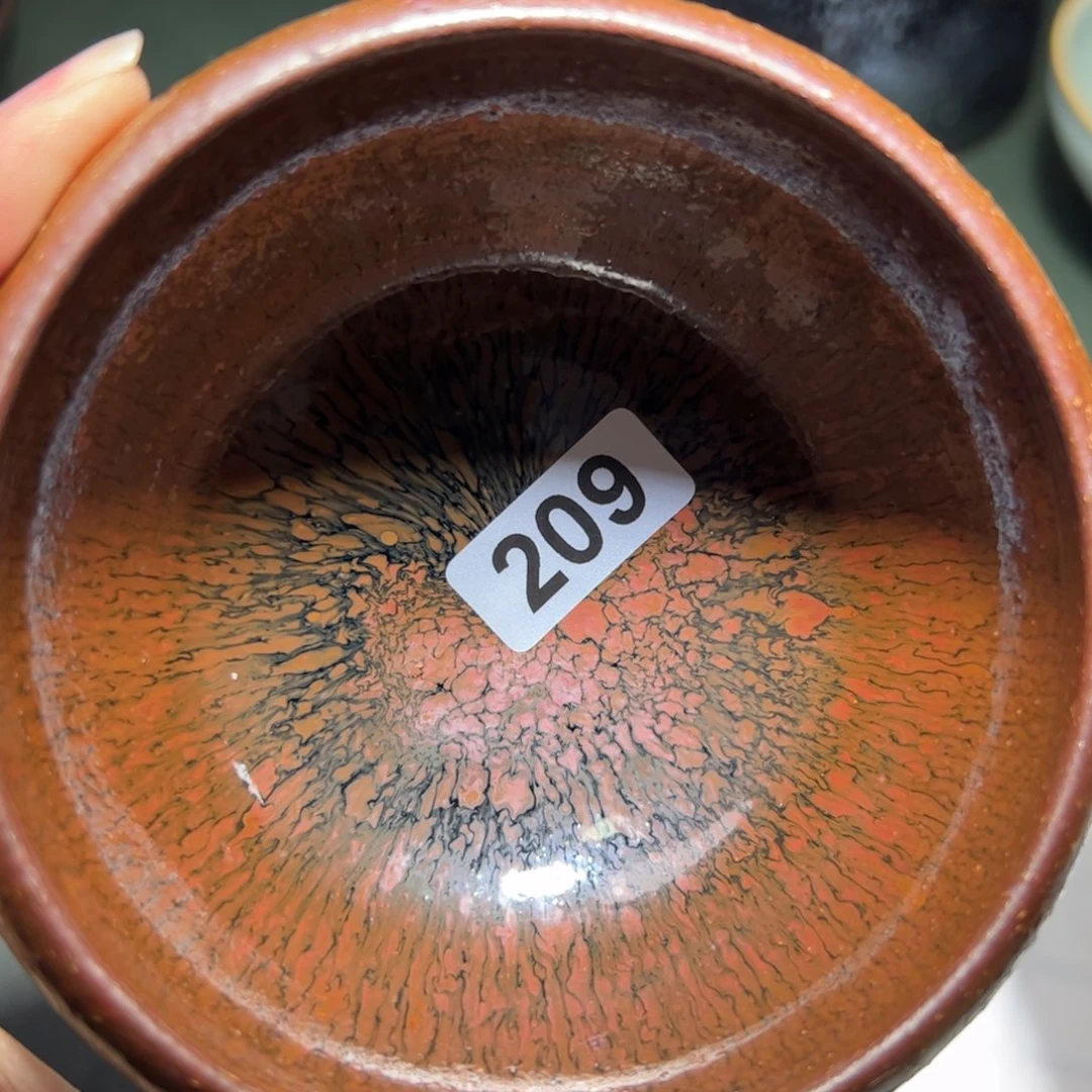 茶盏全手工原矿原釉建盏