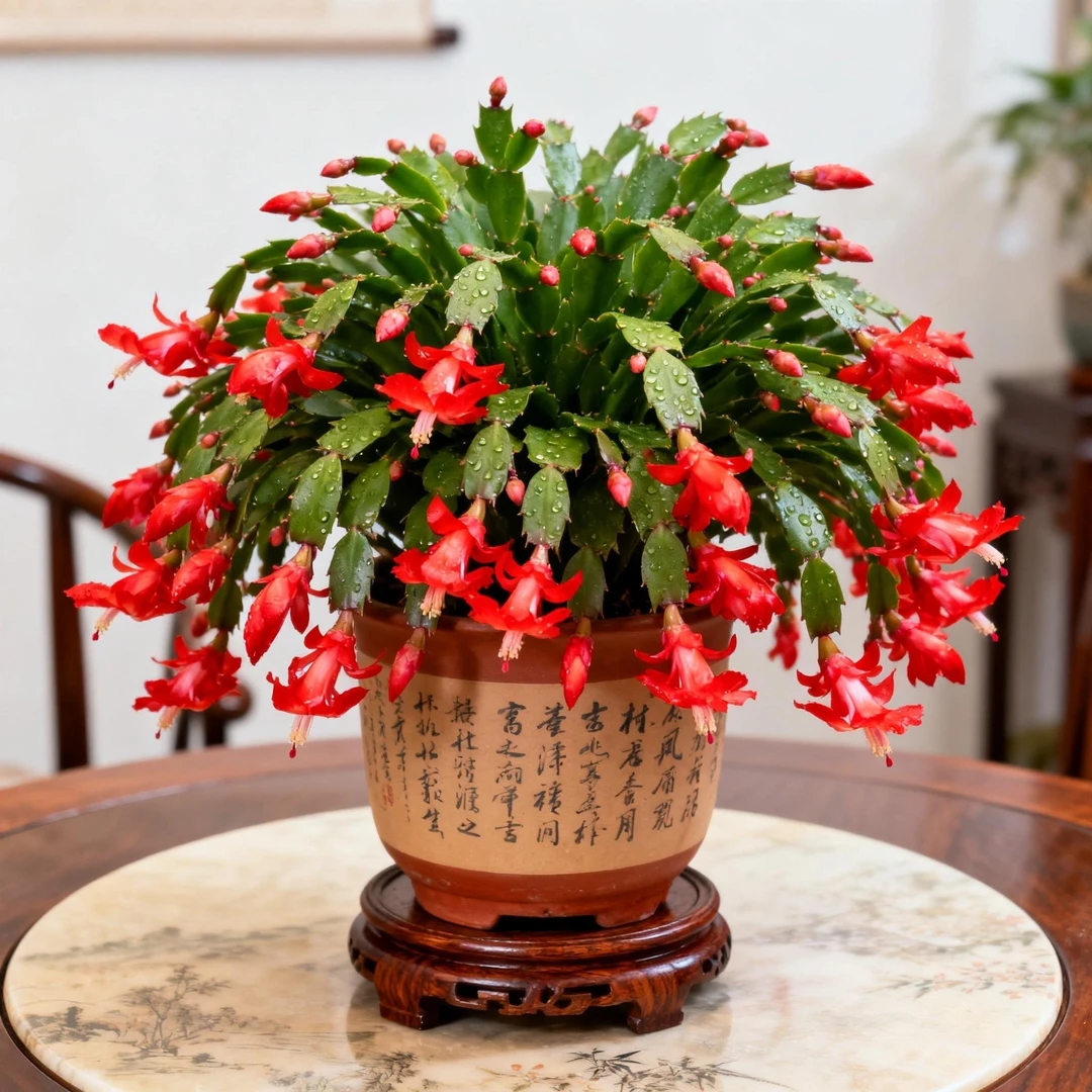 蟹爪兰盆栽多色重瓣浓香新品花卉植物室内阳台庭院好养活四季花卉