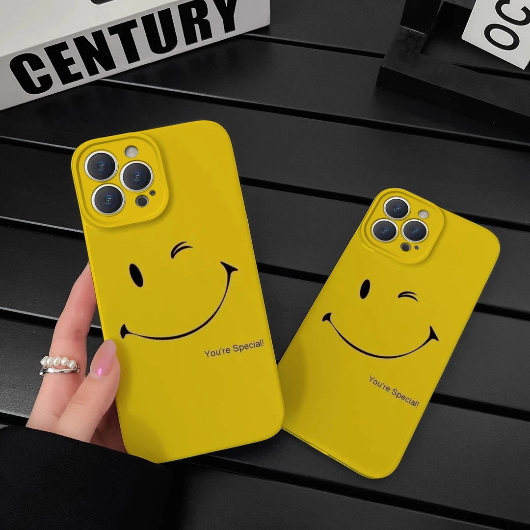 歪嘴笑脸菲林软壳适用苹果16手机壳FINDX8S小米华为FINDX8SPLUS