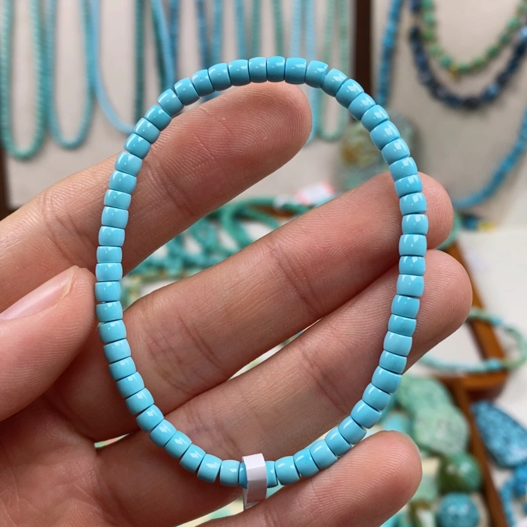 绿松石未镶嵌手串