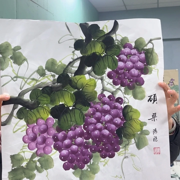 国画我的心好痛啊我的心真的好痛啊好痛