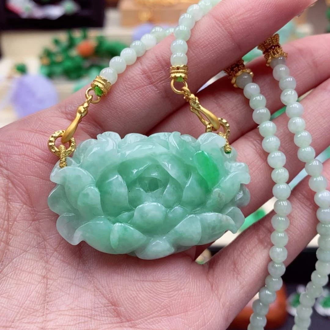 颈饰未镶嵌翡翠翡翠吊坠