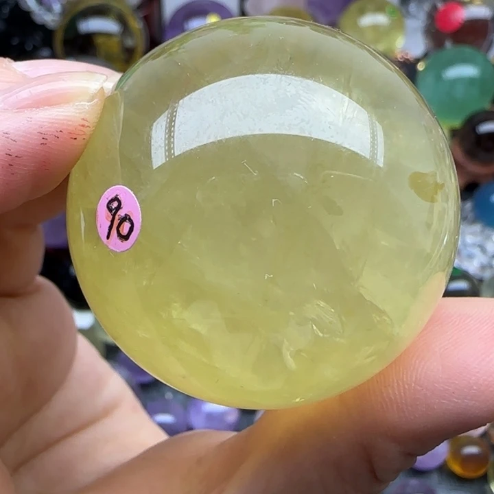 水晶珠宝半成品未镶嵌4.37厘米