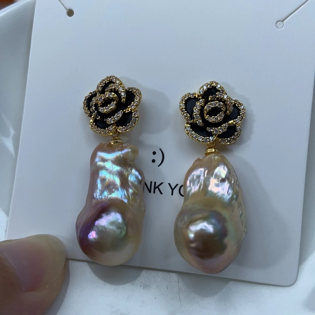 淡水珍珠耳环合金福利270