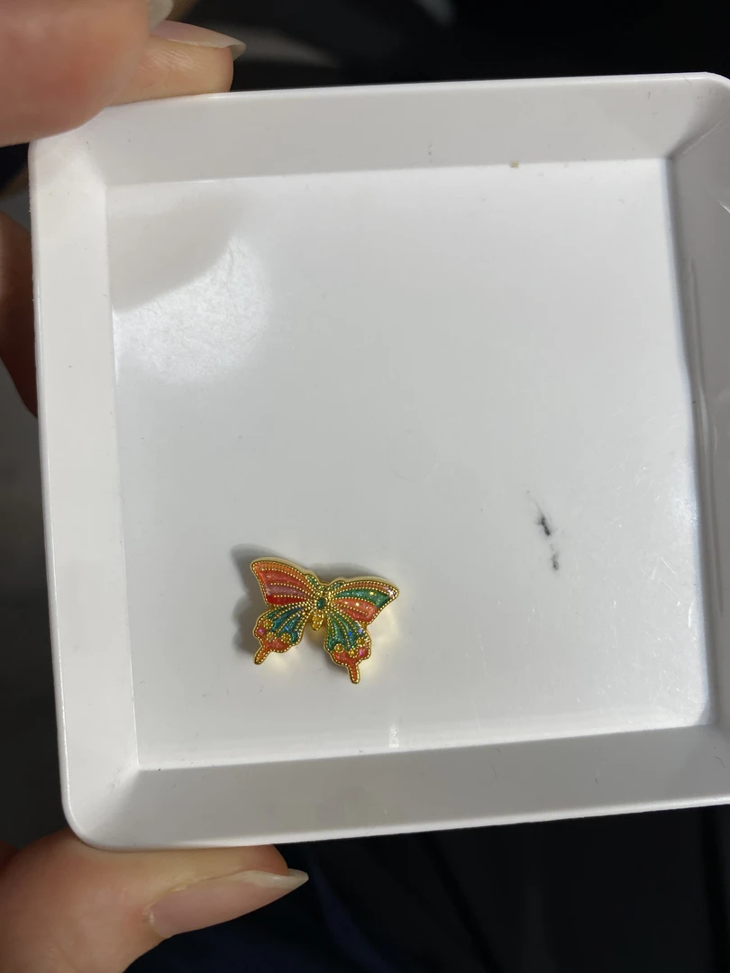 足金999烧蓝转运珠