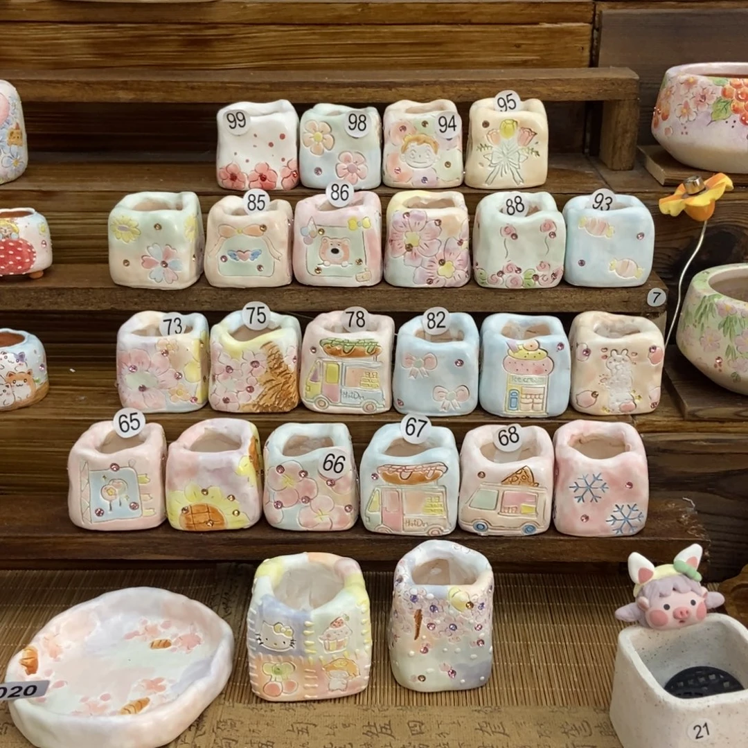 新品手绘小拇指，直播间单选