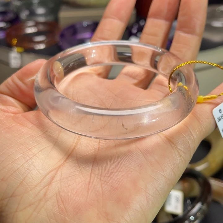 水晶手镯未镶嵌手镯