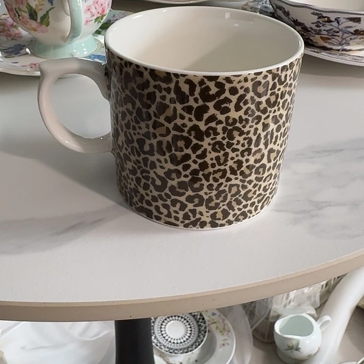 瓷豹纹马克杯25米一个