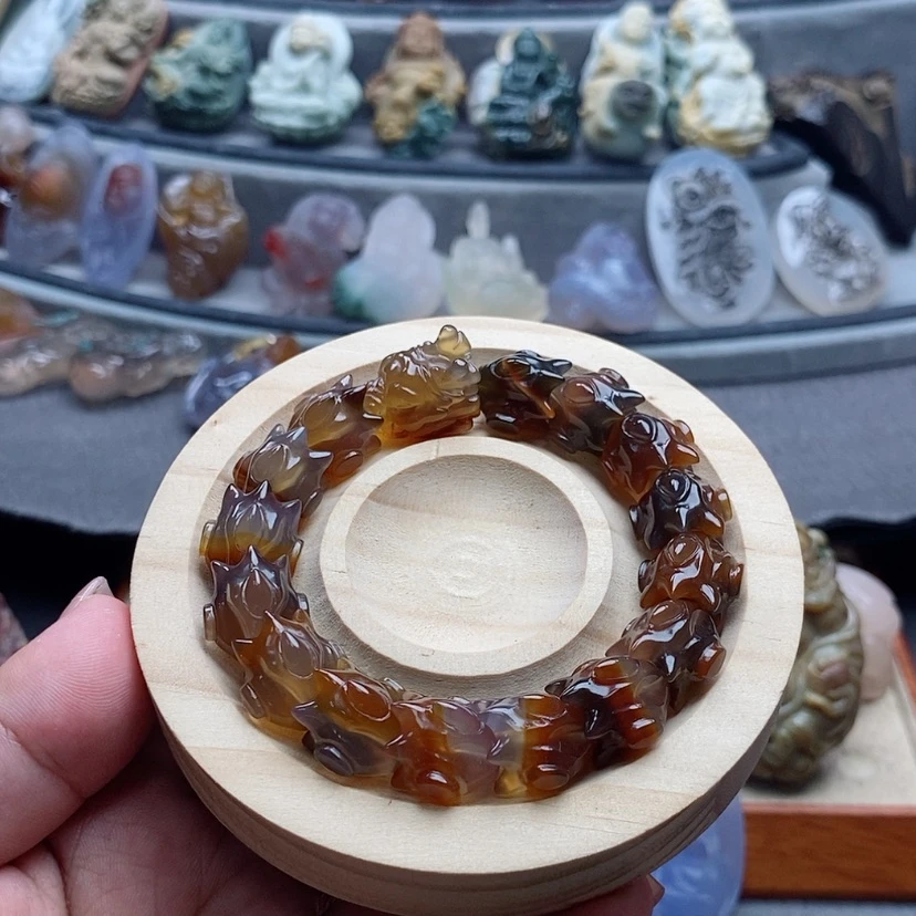 【闪购商品】未镶嵌手串定制玛瑙