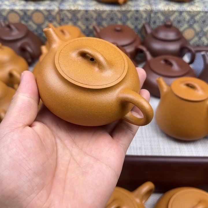 填***茶壶紫砂黄金段零添加