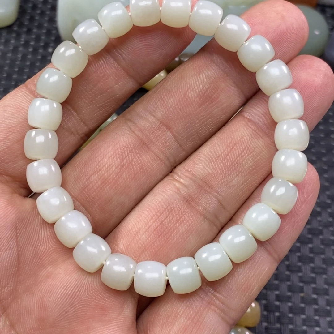 和田玉手链未镶嵌