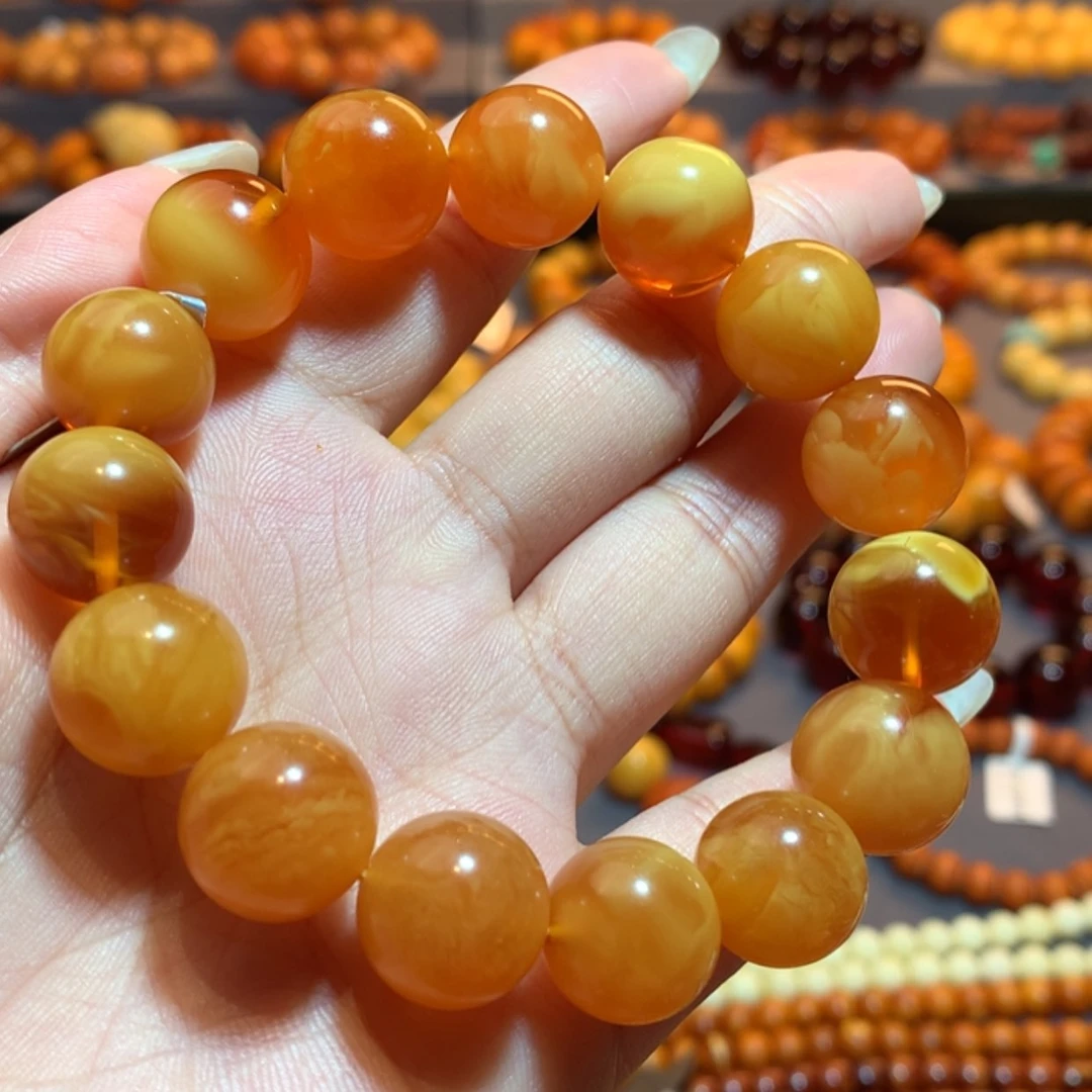 【闪购商品】手串蜜蜡未镶嵌蜜蜡手串