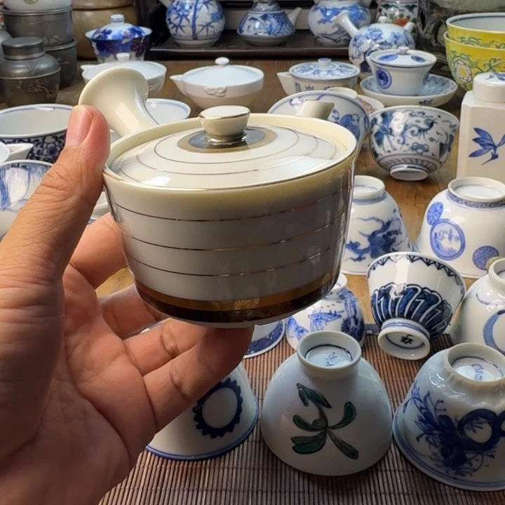 青花瓷器杯子茶具
