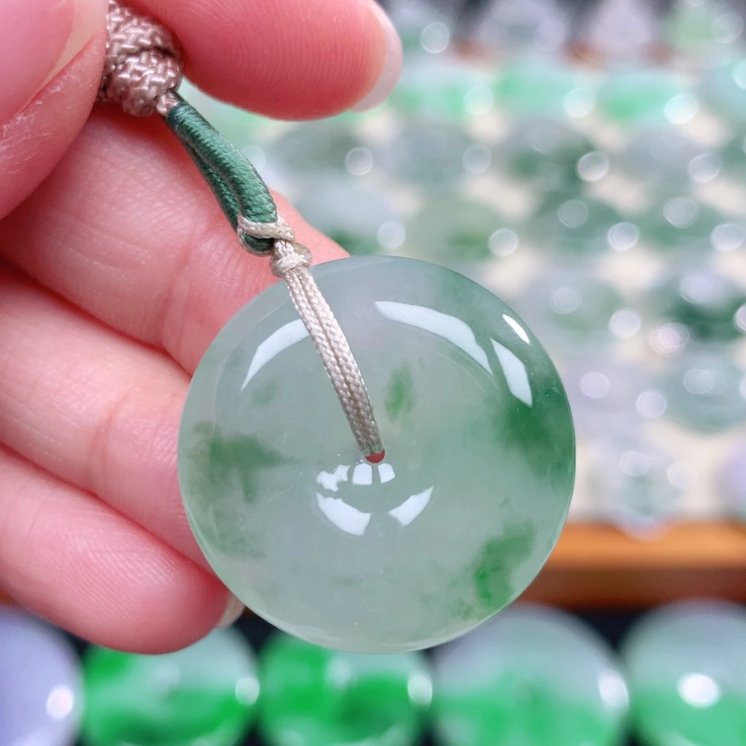 翡翠未镶嵌颈饰25.5-6.1