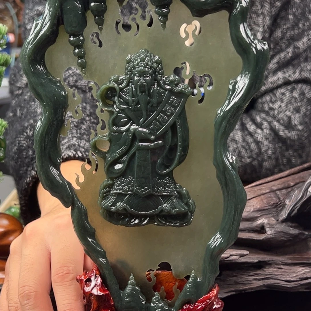 和田玉未镶嵌摆件