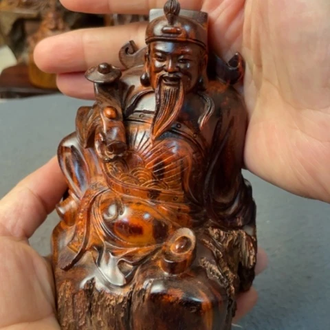 【闪购商品】小叶紫檀把件……………………….