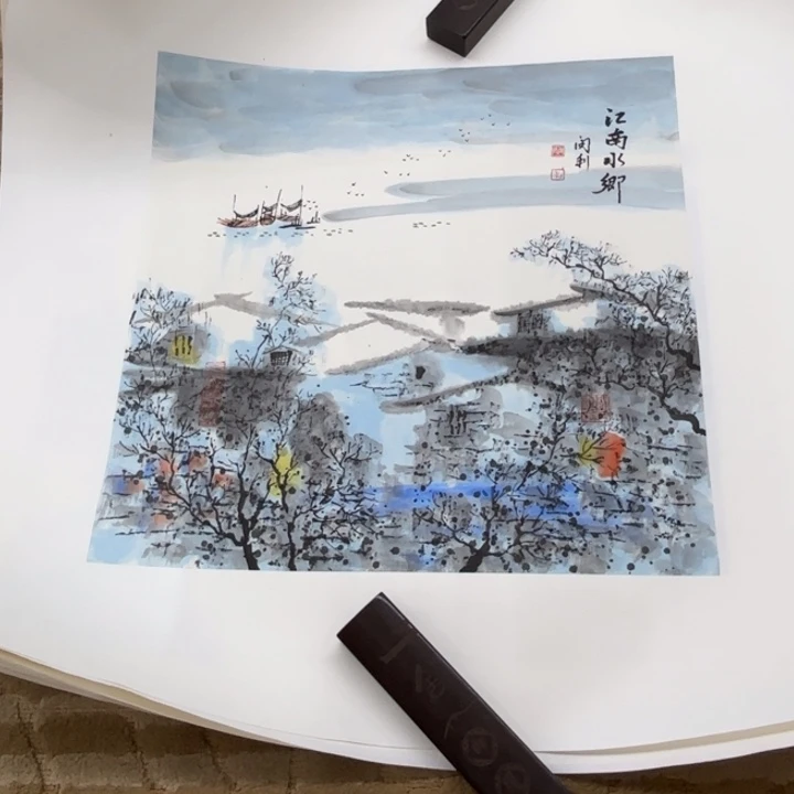 国画花鸟的翅膀和翅膀是42.42