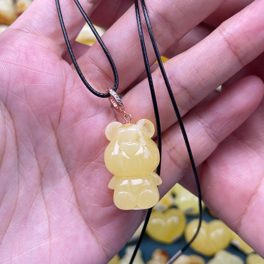 裸石琥珀未镶嵌蜜蜡