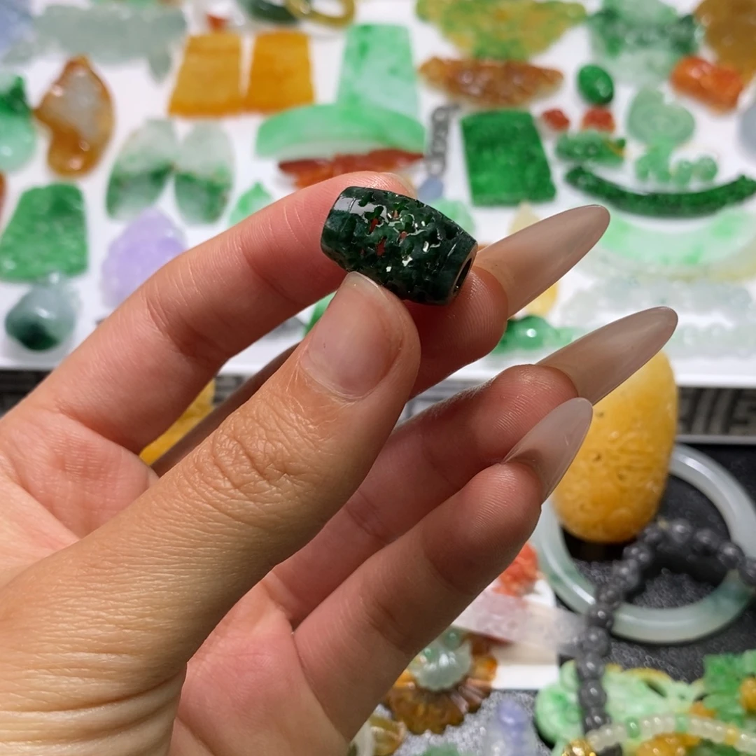 定制翡翠未镶嵌珠子